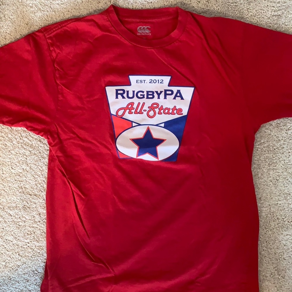 Red, PA All-State Rugby shirt